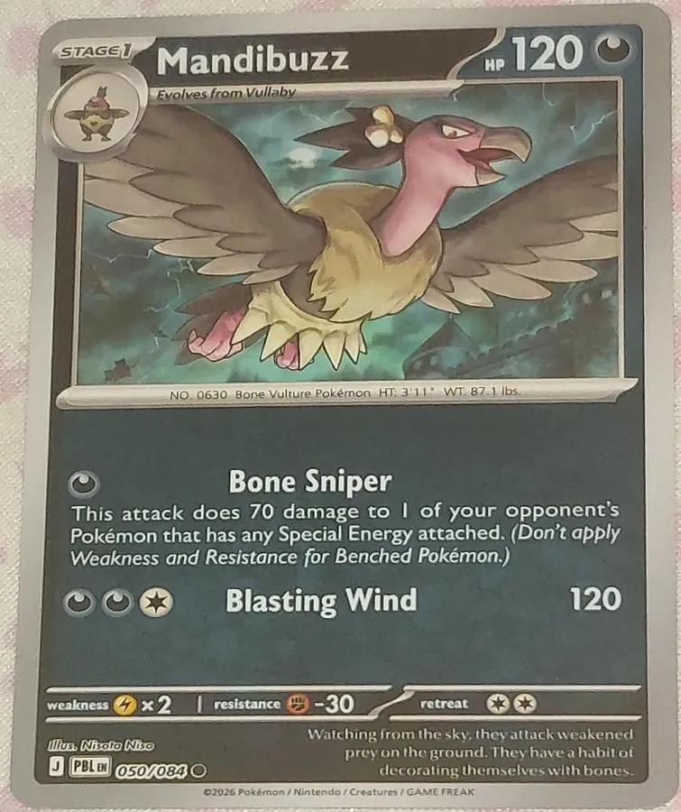 Mandibuzz [Reverse Holo]